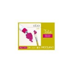 Fabriano Tela Canvas Dokulu Yağlı Boya Blok 30x40 300 gr 10 Yaprak