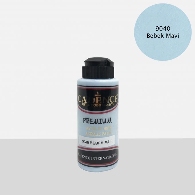 9040 Bebek Mavi Premium Akrilik Boya