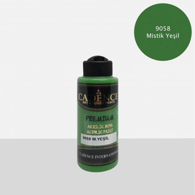 9058 M. Yeşili Premium Akrilik Boya
