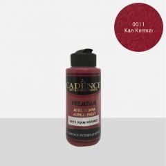 0011 Kan Kırmızı Premium Akrilik Boya