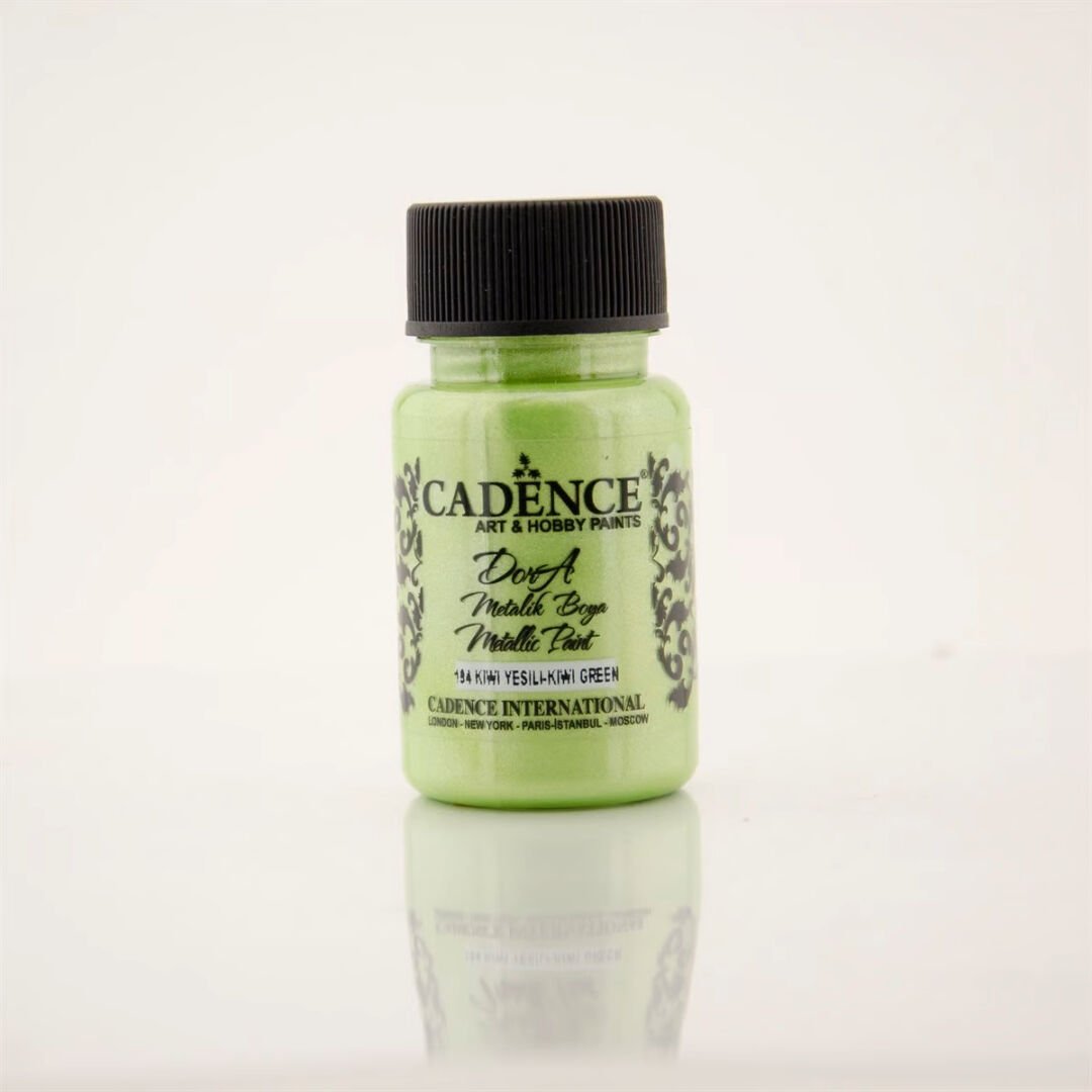 Cadence Dora Metalik Boya 194 Kiwi Yeşili 50ml