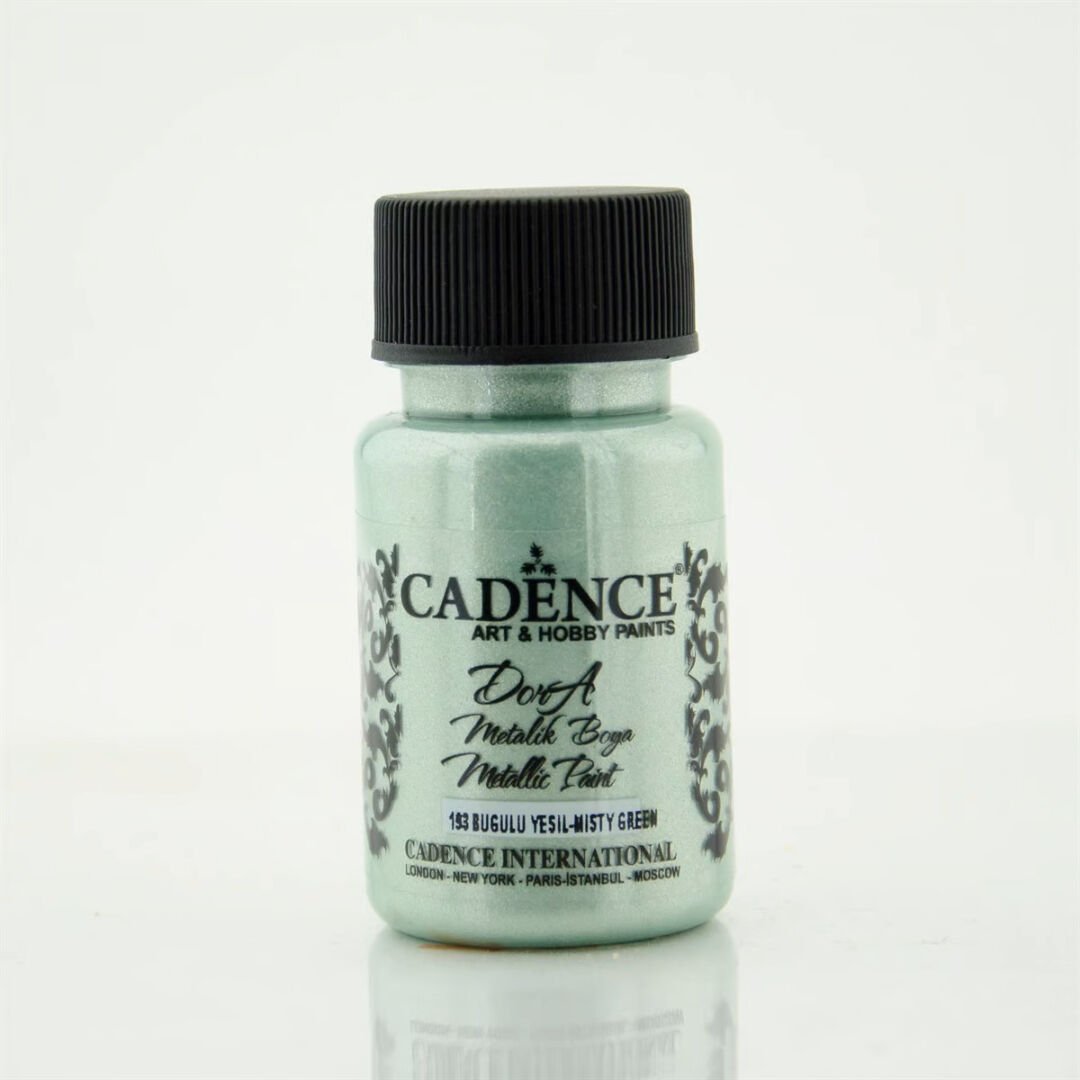 Cadence Dora Metalik Boya 193 Buğulu Yeşil 50ml