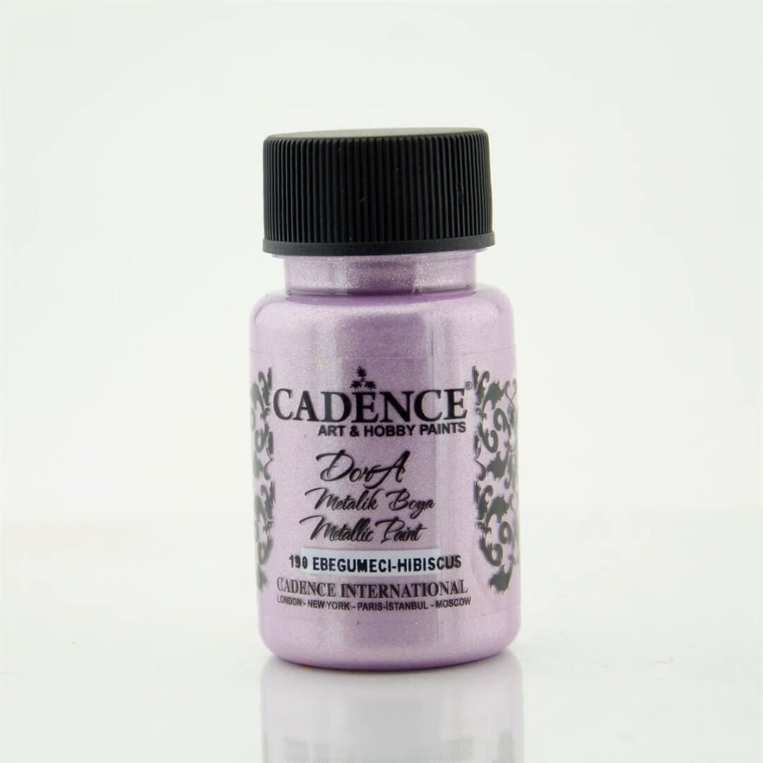 Cadence Dora Metalik Boya 190 Ebegümeci 50ml