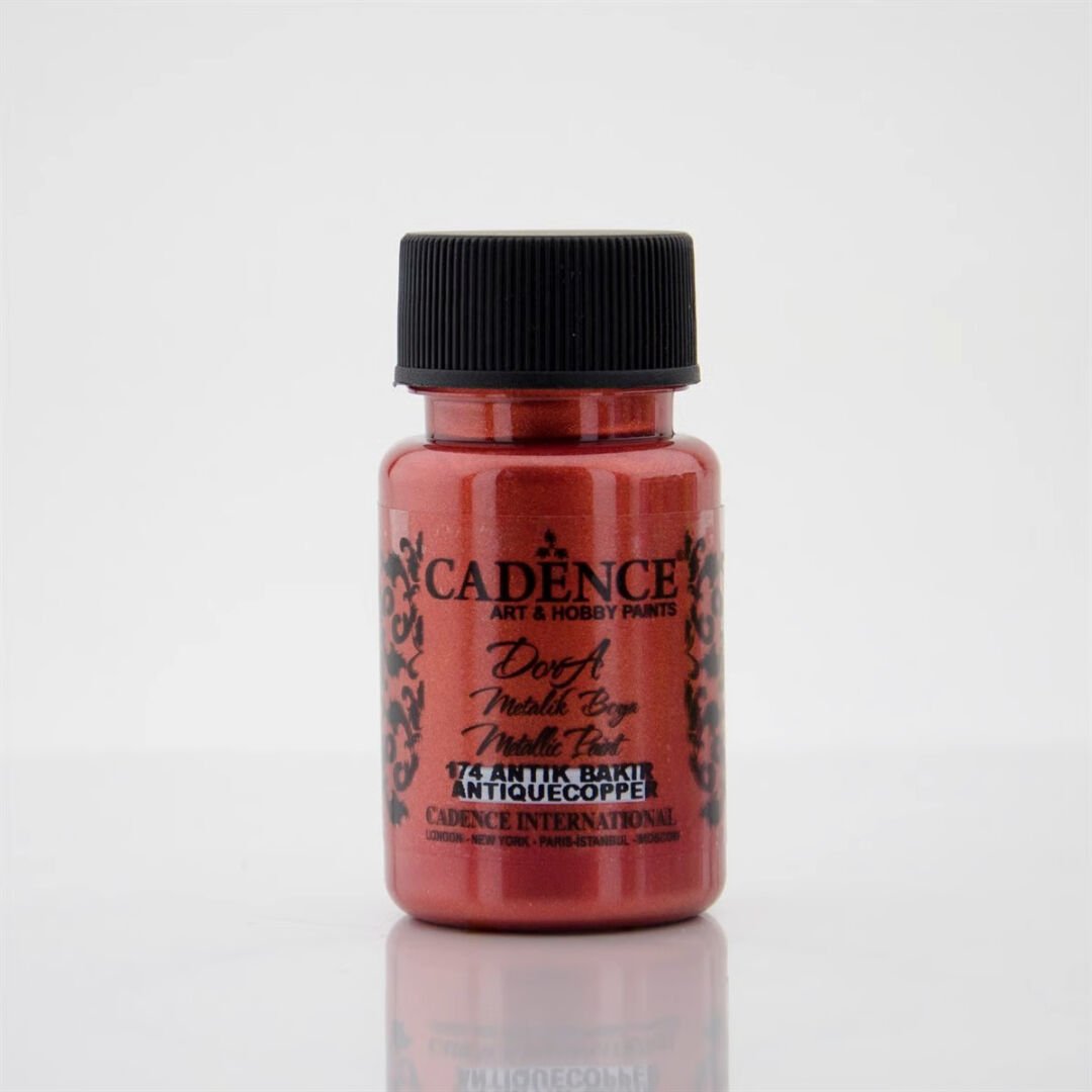 Cadence Dora Metalik Boya 174 Antik Bakır 50ml