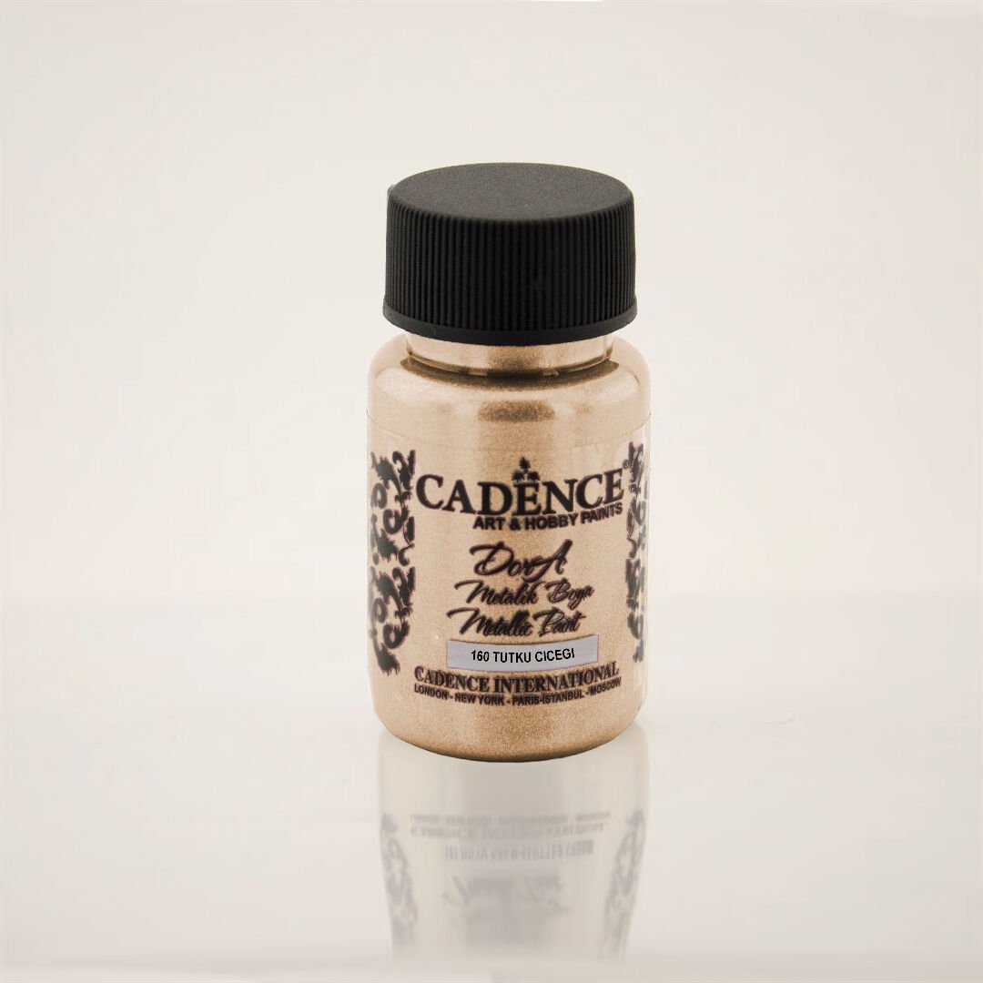 Cadence Dora Metalik Boya 160 Tutku Çiçeği 50ml