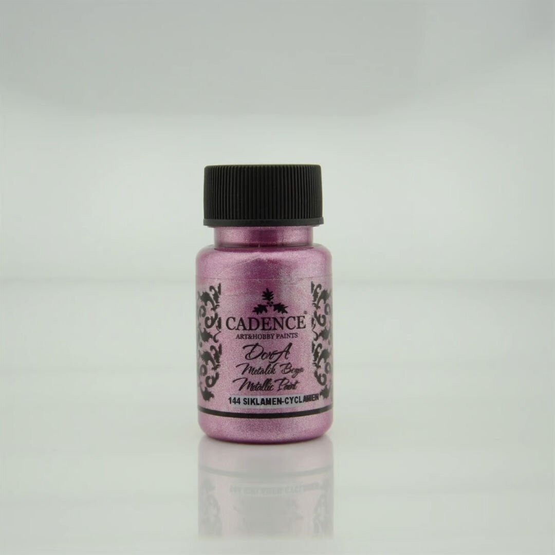Cadence Dora Metalik Boya 144 Sıklamen 50ml