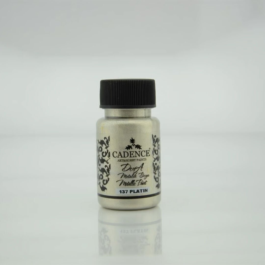 Cadence Dora Metalik Boya 137 Platin 50ml
