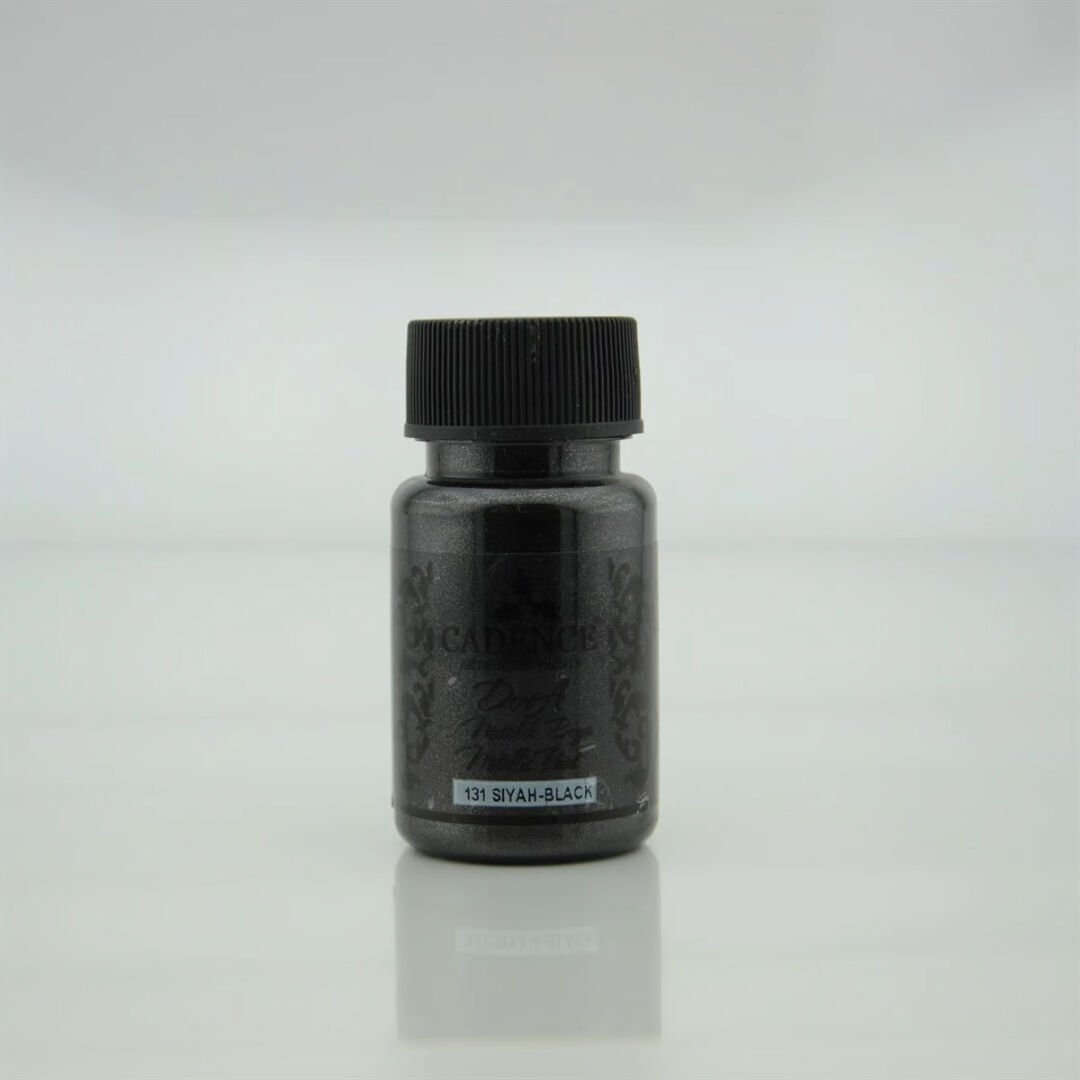 Cadence Dora Metalik Boya 131 Siyah 50ml