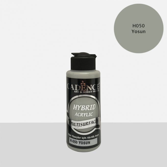 Cadence Hybrid Multisurface Akrilik Boya H-050 Yosun 120 ml