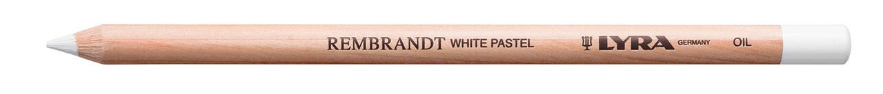 Lyra Rembrandt Beyaz Yağlı Pastel Kalem