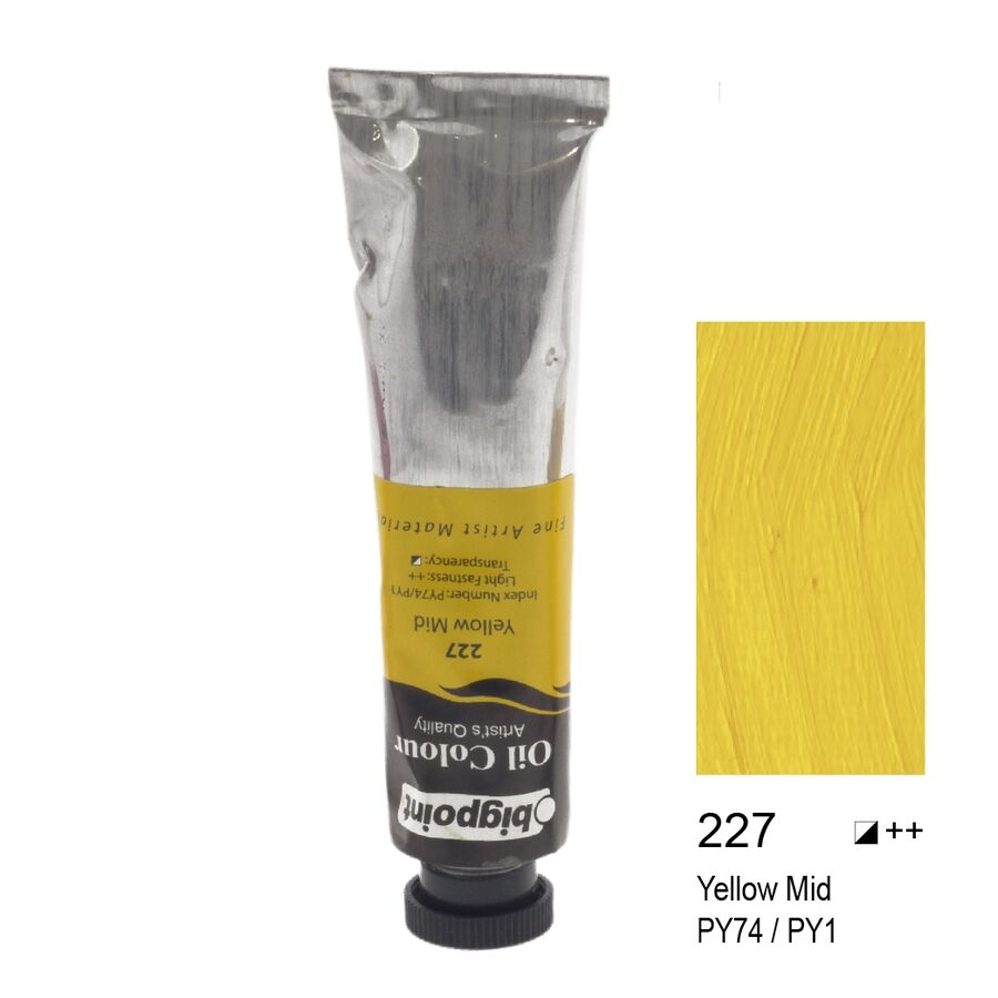 227 Yellow Mid. Bigpoint Oil Colour
