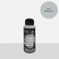 Cadence Hybrid Multisurface Akrilik Boya H-057 Arduvaz Gri 120 ml