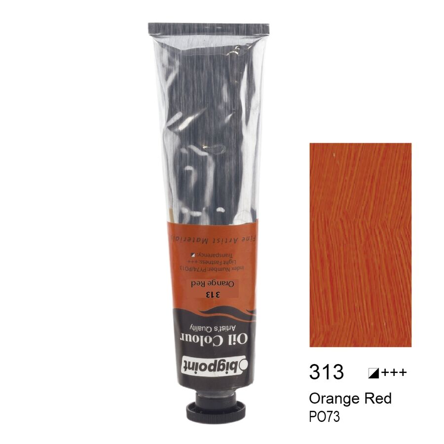 313 Orange Red Bigpoint Oil Colour