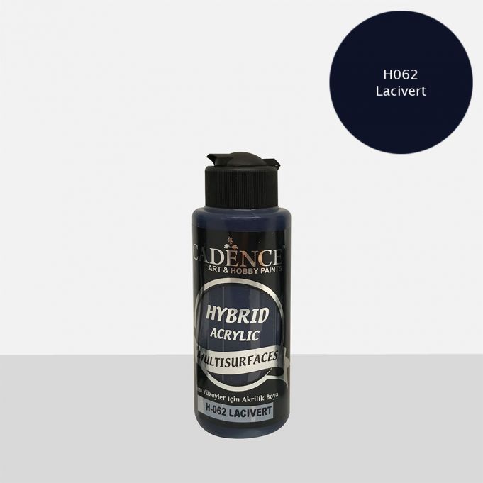 Cadence Hybrid Multisurface Akrilik Boya H-062 Lacivert 120 ml