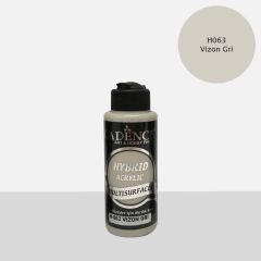 Cadence Hybrid Multisurface Akrilik Boya H-063 Vizon Gri 120 ml