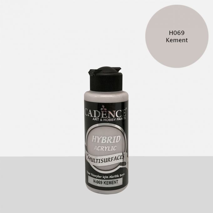 Cadence Hybrid Multisurface Akrilik Boya H-069 Kement 120 ml