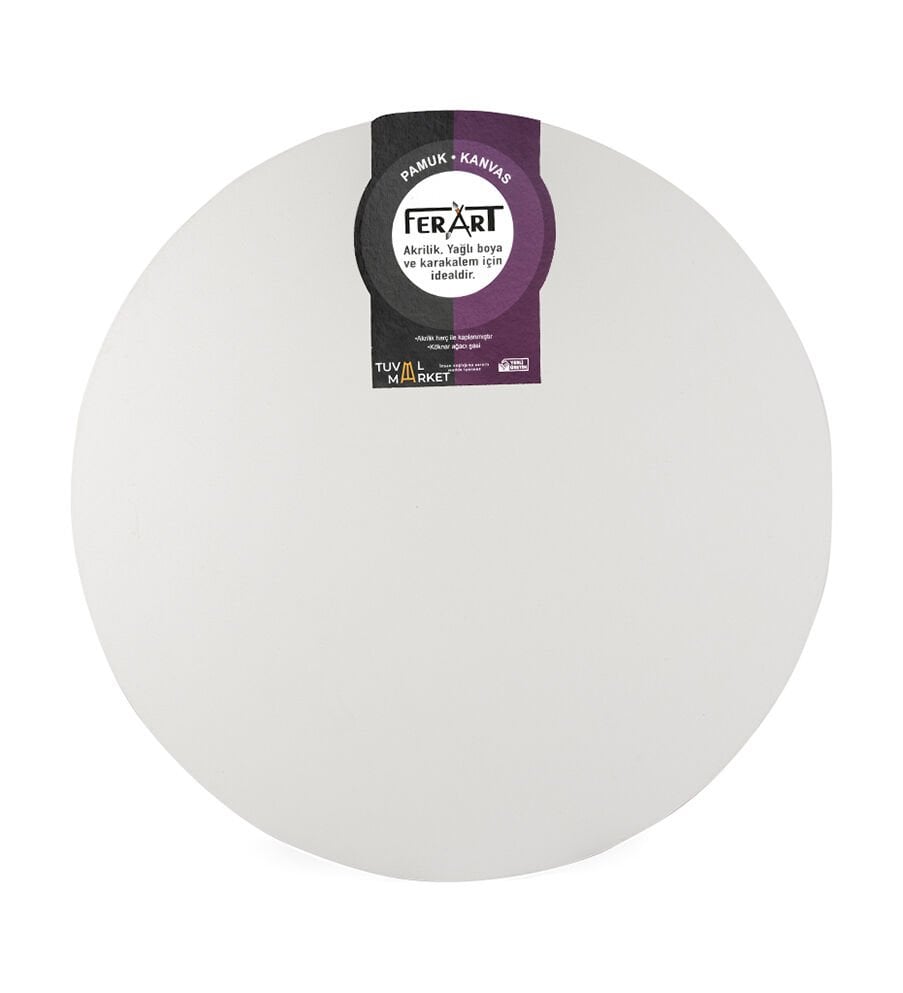 60 cm Yuvarlak Tuval