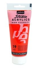 Studio Akrilik Boya 19 Transparent Vermilion