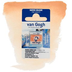 Van Gogh Sulu Boya Tablet Naples Yellow Red 224