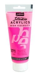Pebeo Studio Akrilik Boya 371 Fluorescent Pink