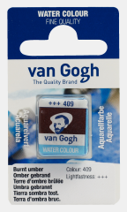 Van Gogh Sulu Boya Tablet Burnt Umber 409