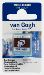 Van Gogh Sulu Boya Tablet Burnt Sienna 411