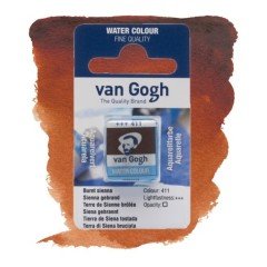 Van Gogh Sulu Boya Tablet Burnt Sienna 411