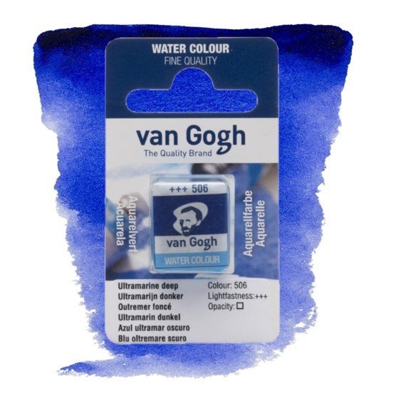 Van Gogh Sulu Boya Tablet Ultramarine Deep 506