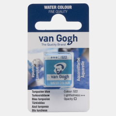 Van Gogh Sulu Boya Tablet Turquoise Blue 522