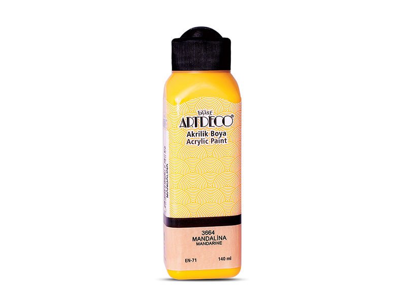Artdeco Akrilik Boya 140ml Mandalina 3664