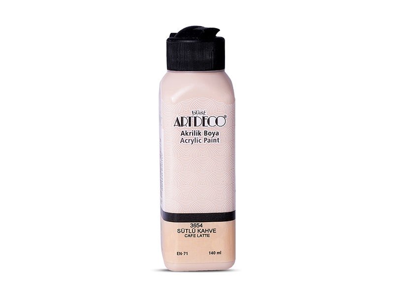 Artdeco Akrilik Boya 140ml Sütlü Kahve 3654