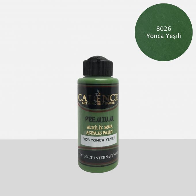 8026 YONCA YEŞİL Premium Akrilik Boya
