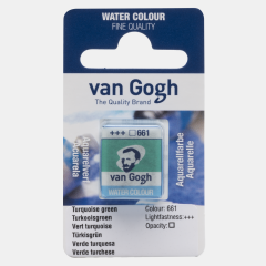 Van Gogh Sulu Boya Tablet Turquoise Green 661