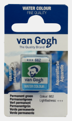 Van Gogh Sulu Boya Tablet Permanent Green 662