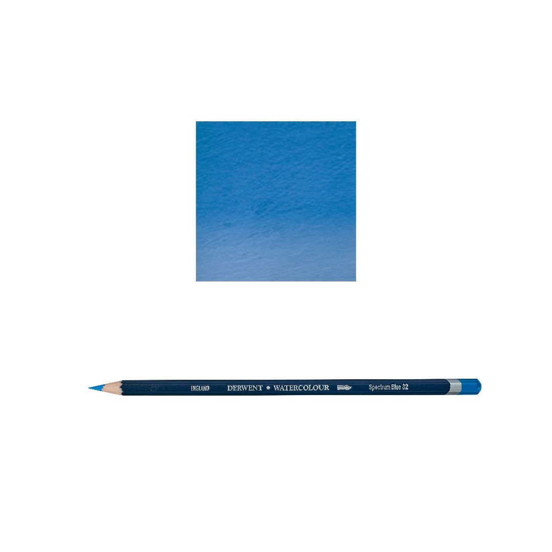 Derwent Watercolour Suluboya Kalemi 32 Spectrum Blue