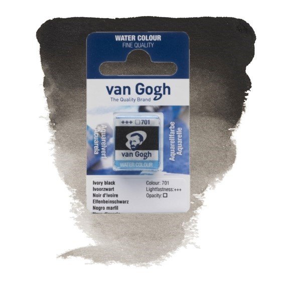 Van Gogh Sulu Boya Tablet Ivory Black 701