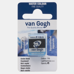 Van Gogh Sulu Boya Tablet Oxide Black 735