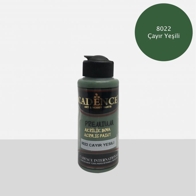 8022 ÇAYIR YEŞİLİ Premium Akrilik Boya