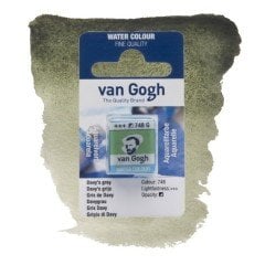 Van Gogh Sulu Boya Tablet Davy's Grey 748