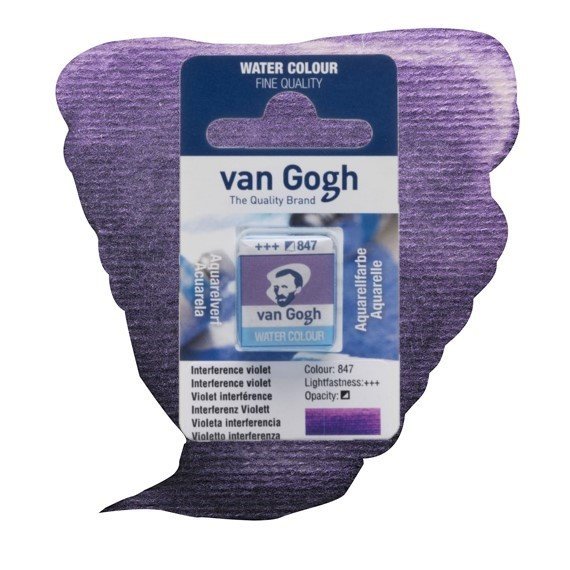 Van Gogh Sulu Boya Tablet Interference Violet 847