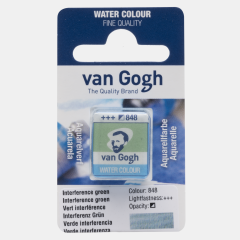 Van Gogh Sulu Boya Tablet Interference Green 848