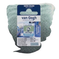 Van Gogh Sulu Boya Tablet Interference Green 848