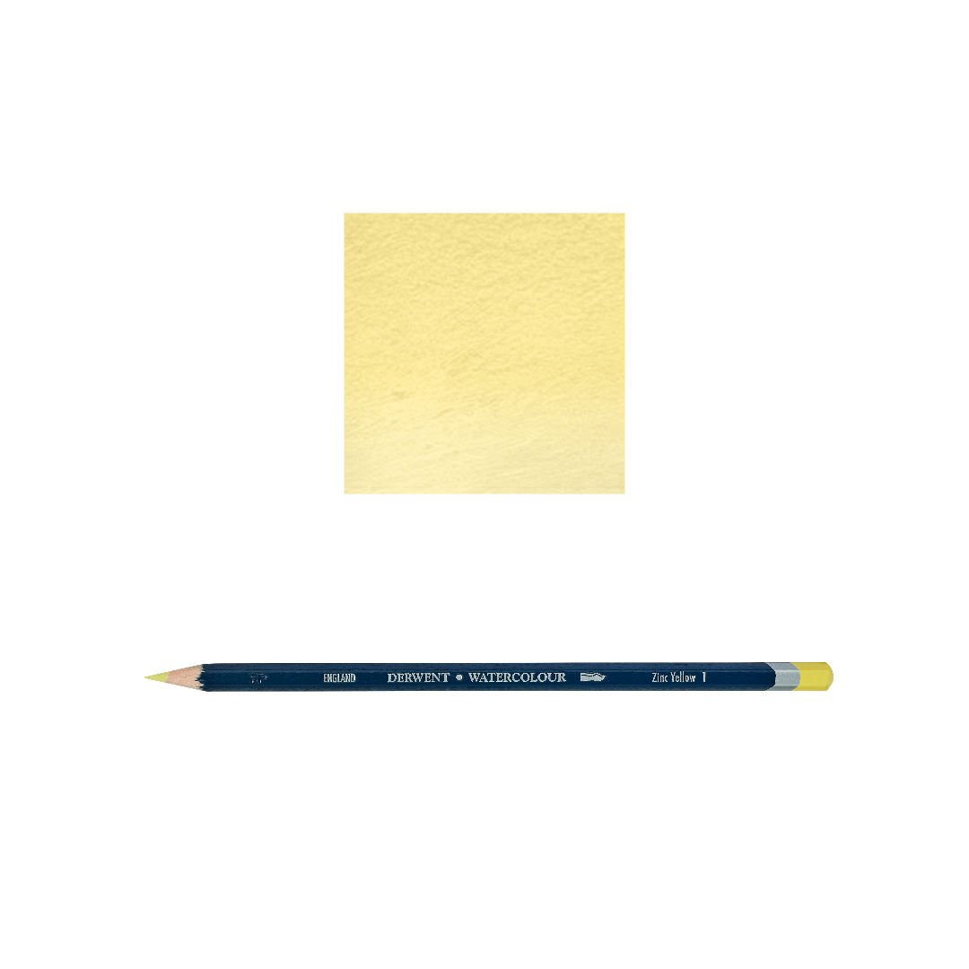 Derwent Watercolour Suluboya Kalemi 01 Zinc Yellow