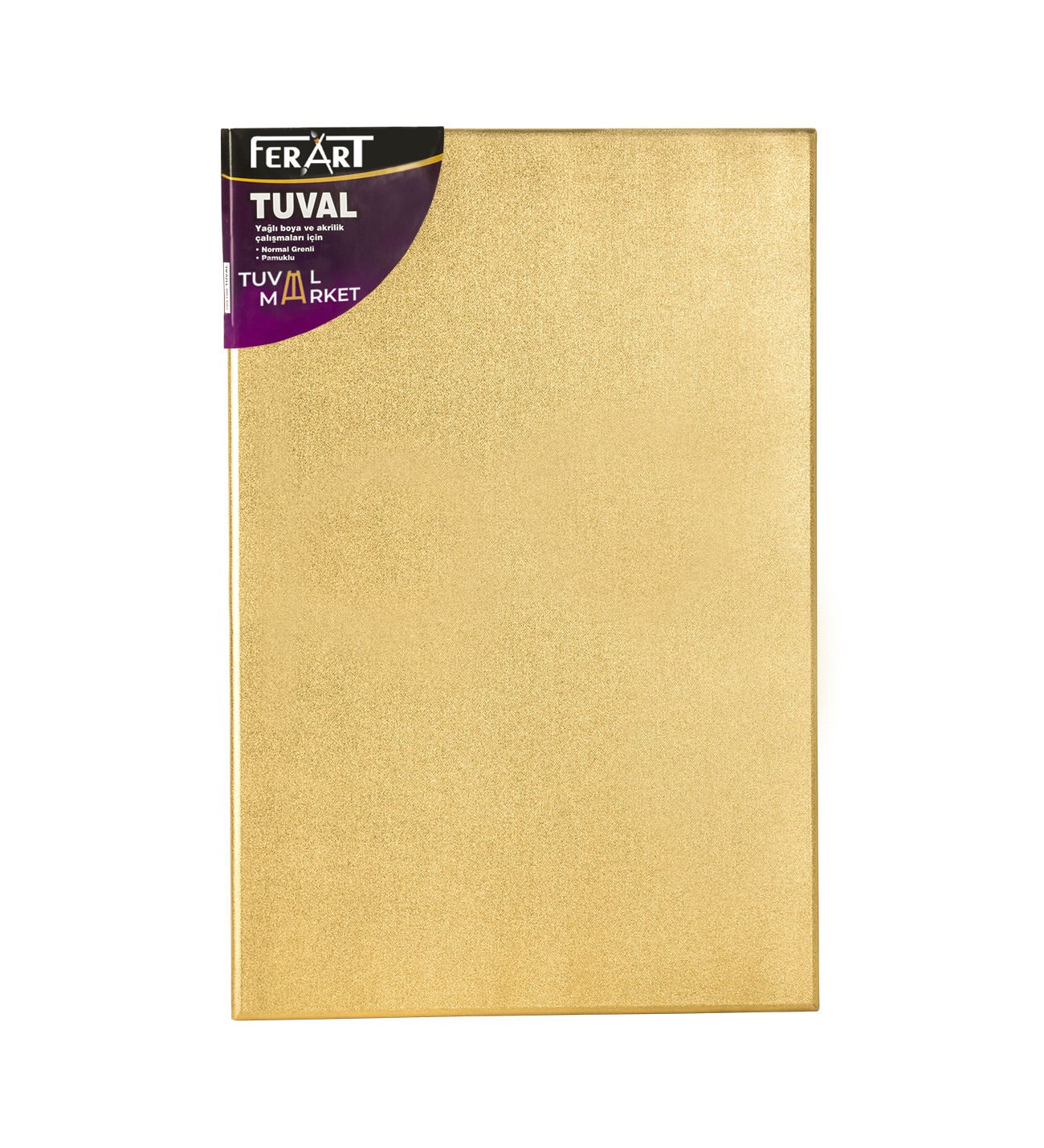 25x35 cm Tuval STD GOLD