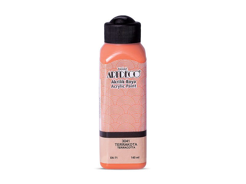 Artdeco Akrilik Boya 140ml Terrakota 3041