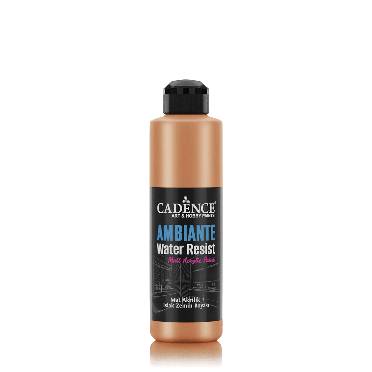 AWM-05 Bronz Metalik Ambiante Islak Zemin Boyası 500ML + Katalizör 20GR
