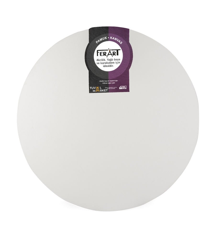 70 cm Yuvarlak Tuval