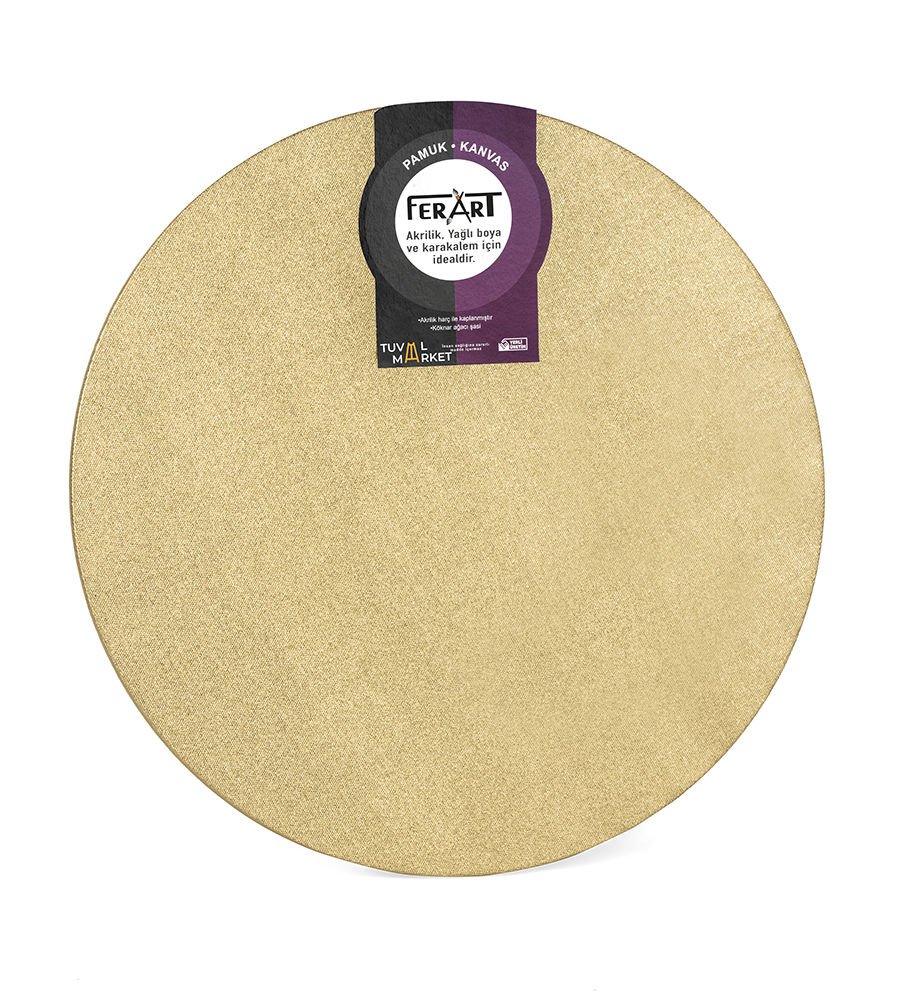 60 cm Yuvarlak Tuval PRO4 GOLD