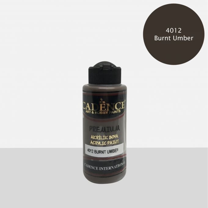 4012 BURNT UMBER Premium Akrilik Boya