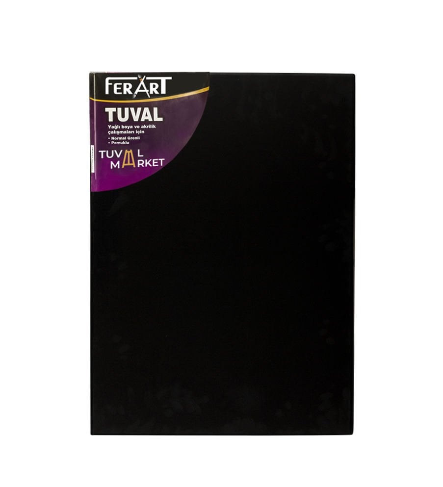 45x55 cm Tuval STD BLACK